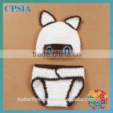 Cute Crochet Toddler Hat Girlsfancy Hat Toddler Winter Hat With Bloomer Set thumbnail-1