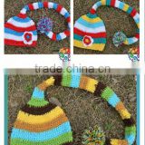 Wool Caps for you drink Crochet Baby Cap Jesters cap have 5 design