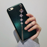 Imitation PU Leather Back Cover Shell Diamond Mobile Phone Cases for IPhone7/7Plus/6/6s/6plus/6splus Cell Phone Housing thumbnail-2