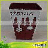Exquisite Unique Flannelette and Metal Balcony Flower Pot thumbnail-2