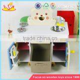 Wholesale Baby Wooden Kitchen Sets Toy, Top Fashion Kids Wooden Kitchen Sets Toy, Interesting Children Toy Kitchen W10C146 thumbnail-4