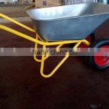 China Wholesale Construction Wheelbarrow Two Wheels Wheelbarrow thumbnail-2