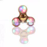 China Factory Newest Release Stress Fidget Toys Finger Spinner With LED Light thumbnail-5