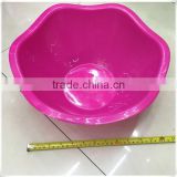 2015 NEW high quality cheap price round plastic Salad bowl 5L big size