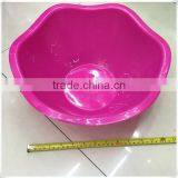 2015 NEW High Quality Cheap Price Round Plastic Salad Bowl 5L Big Size thumbnail-1