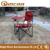 2400D Jacquard Fabric Outdoor Folding Camping Chair Outdoor Funiture With Carry Bag thumbnail-1