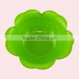 Double Layer Flower Shape Multi-purpose Kitchen Plastic Sieve With Lid thumbnail-2