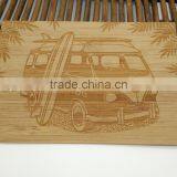 Fancy Laser Engraved Bamboo Card thumbnail-1