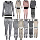 Diamante Sweatshirt Jogging Womens Tracksuit thumbnail-1