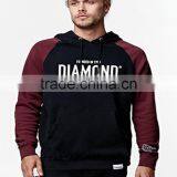 Custom Silk Screen Printed Contrast Color Hoodies Manufacturer thumbnail-1