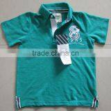 Children's Cotton Polo T Shirt With Applique and Rubber Print Nanchang thumbnail-1