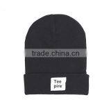 Blank Pattern Woolen Knitted Hat thumbnail-4