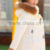 GZY Wholesale Pink Coat Fur Hood at Low Price thumbnail-3