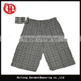 Short Pants Cheap Trousers Bulk Wholesale Cargo Mens Plaid Shorts thumbnail-3