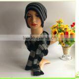 Wind Proof and Warm Polar Fleece Scarf Hat Glove Sets for Military Use thumbnail-2