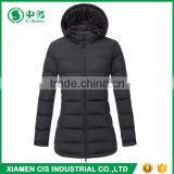 Fashion Design Windproof Warm Long Style Ladies Blank Winter Jacket thumbnail-4