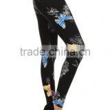 MGOO 2017 New Arrival Customsied Polyester Spandex Leggings All Over Sublimation Print Stretch Waist Running Leggings thumbnail-4