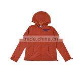 Fashion Women's Windproof Jacket With Stripe Single Jersey Lined thumbnail-2