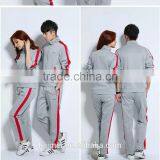Wholesale Hot-selling Couple Gym Sports Tracking Suits TC(60/40) thumbnail-3