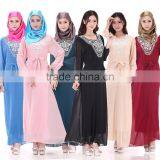 New Design the Middle East Summer Women Muslim Wedding Long Dress thumbnail-1