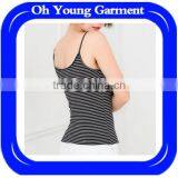 Factory Wholesale High Quality 100% Cotton Women's Tank Top Gym thumbnail-4