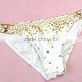M866 Dingyang Fashion Sexy Latest Metal Five Star Split Bikini Swimwear thumbnail-6