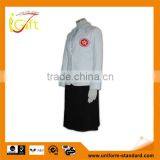 Tailor-made Festival Short Sleeve Low MOQ White New Design Uniforms Company thumbnail-1