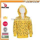 Wholesale Zipper Up Baby Kids Wearing Hoodie Sweatshirt for Boys Girls thumbnail-1