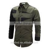 Top Sale Latest New Style Men's Long Sleeve Machine Washable T-shirt Cotton thumbnail-4