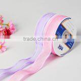 Metallic Sheer Ribbon With Satin Edged thumbnail-1