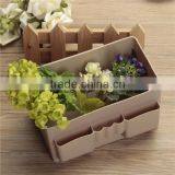 Hot Sale Multifunction Waterproof Plastic Sundry Desktop Makeup Cosmetic Storage Box Container Case Organizer 5 Color Random thumbnail-2