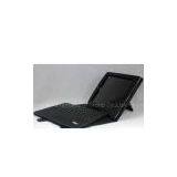 Detachable Removable Bluetooth Keyboard Leather Case With Speaker for IPad thumbnail-1