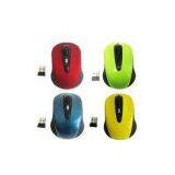 Customized Colorful Plug & Play 2.4G Wireless Mouse USB NANO Receiver