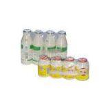 PVC Transparent / Printed Shrink Film , Shrink Bundling Film For Bottles Binding