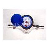 Stainless Steel Multi Jet Water Meter Dry Dial Type Resident Water Meter