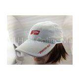 Dry Fit Mesh Running Caps Racing Sport Cap With Rubber Patch Logo