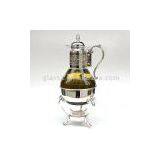 Sell Ten-Cup Silver Plated Coffee Carafe with Candle Warmer
