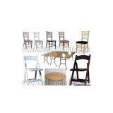 Folding Banqueting Table and Chair thumbnail-1