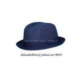 Wool Felt Fedora,black thumbnail-1