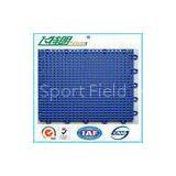 Outdoor Interlocking Polyurethane Sports Flooring 350g / pc PU Hard Flat Surface