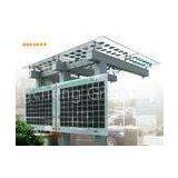 Black Custom Shaped 1000VDC Big Double Glass Solar Panel 1000*1700mm