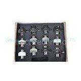 Steel 12pcs / Set Fuel Injector Clamps Holder Tool Kits for DELPHI DENSO BOSCH Common Rail System