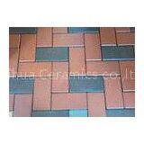 High Pressed Laying Clay Paving Brick Light Weigh Walkway For Outside Road