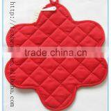 Printed 100 % Cotton Round Square Star Circle Shape Pot Holder in Oven Mitten thumbnail-2