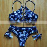 Europe And America Printing Bandage Tether Sexy Swimming Suit thumbnail-1