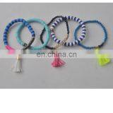 Tassel Bracelet Boho Bracelet Fringe Beaded Bracelet thumbnail-1