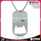 High Quality Printing Logo Metal Dog Tag Bottle Opener thumbnail-2