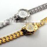 Low MOQ Quartz Stainless Steel Back Watch