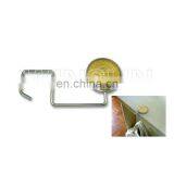 Custom Round Metal Straight Hook Bag Hanger for Lady thumbnail-1