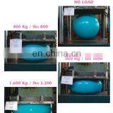 Персонально окрашенный антиразрывный массажный йоговый гимнастический мяч + ручной насос thumbnail-5